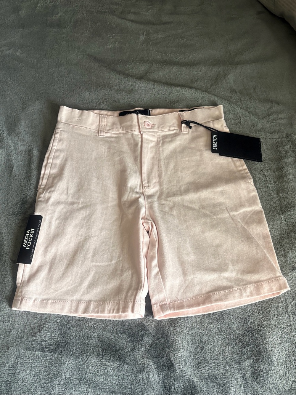 Mossimo Supply Co. Women’s Light Pink Flat Front Shorts Size 12